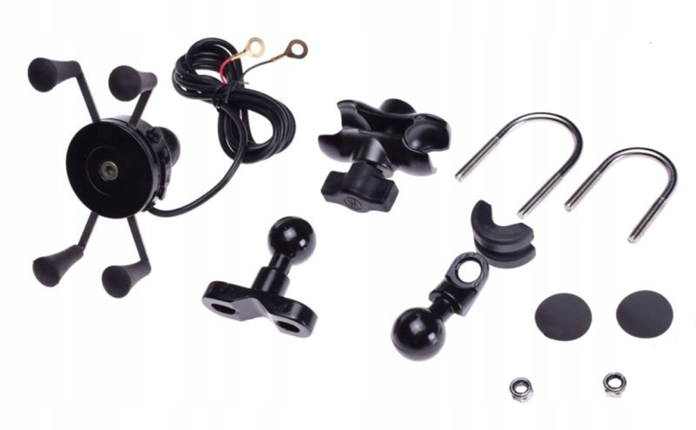 UCHWYT NA GPS TELEFON MOCOWANIA LADOWARKA MOTOCYKL