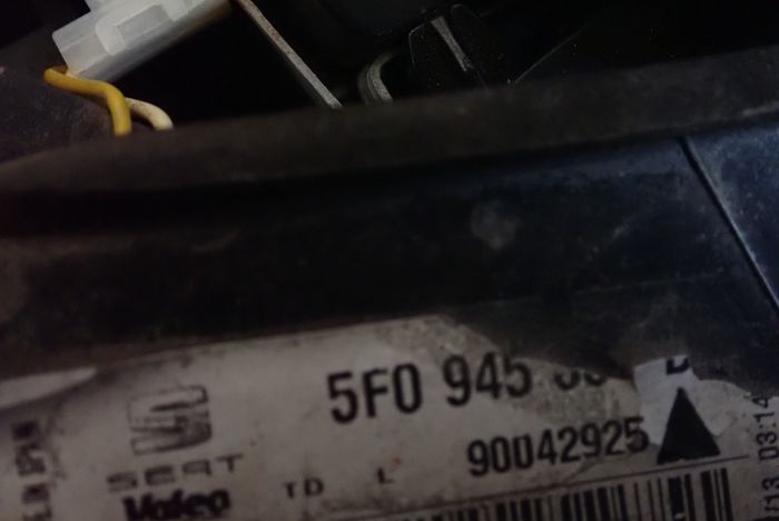 SEAT LEON III LED 3d 13- light left rear rear part to the bonnet