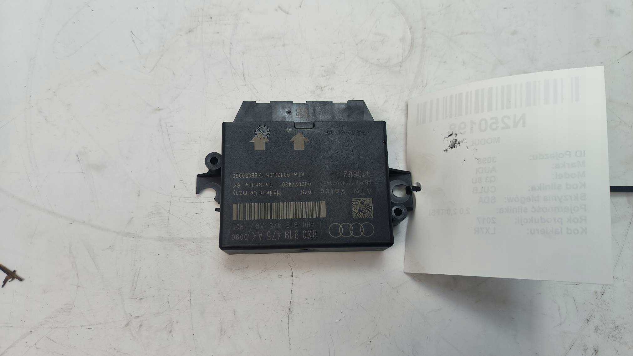 modulo 8X0919475AK AUDI Q3 8U