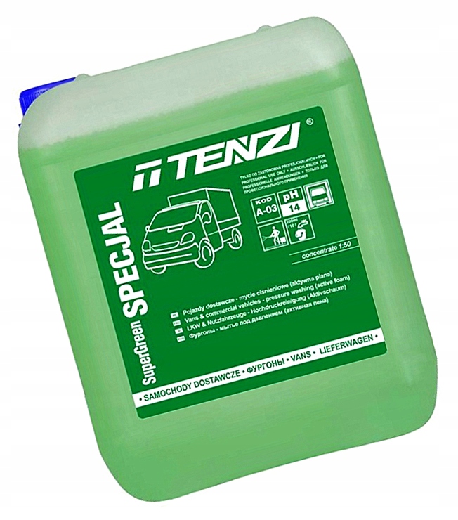 TENZI L4T86 СУПЕР ЗЕЛЕНАЯ СПЕЦИАЛЬНАЯ СИЛЬНАЯ ПЕНА ДЛЯ МЫТЬЯ