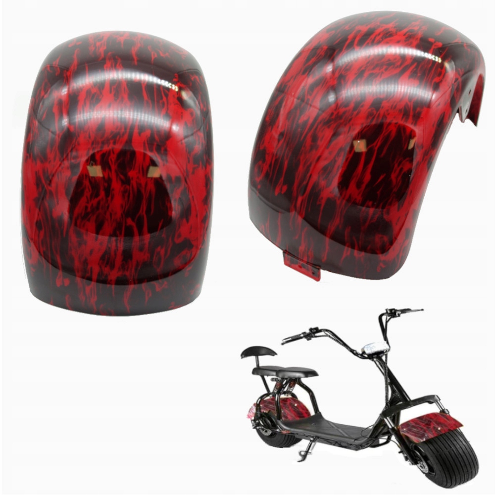 Set Blatník Přední Zadní pro City Coco EB-X7 CP-1