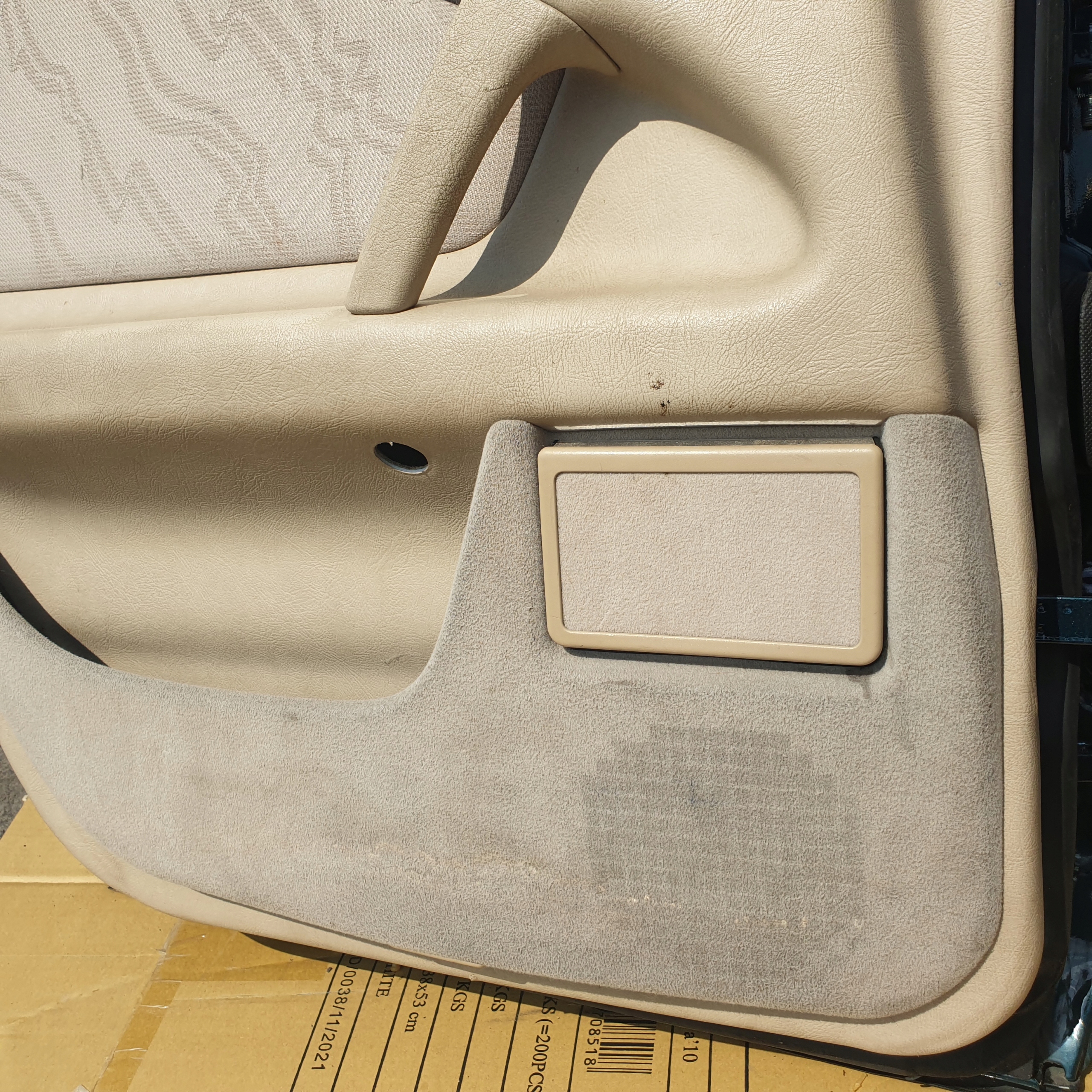 side door upholstery left rear MERCEDES E W210
