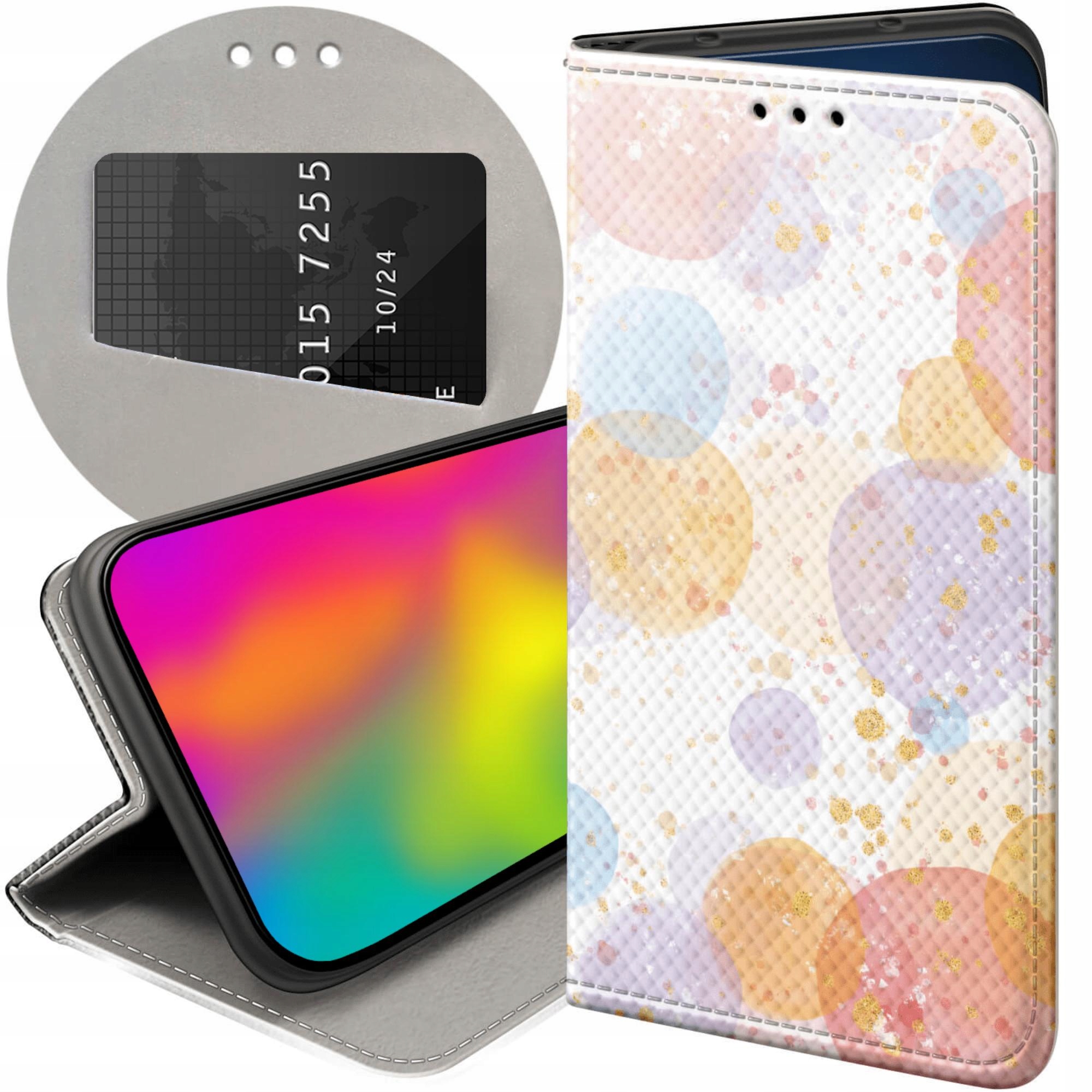 Etui Z Klapką Do Honor MAGIC7 Pro Watercolor Akwarela Obraz Futerał