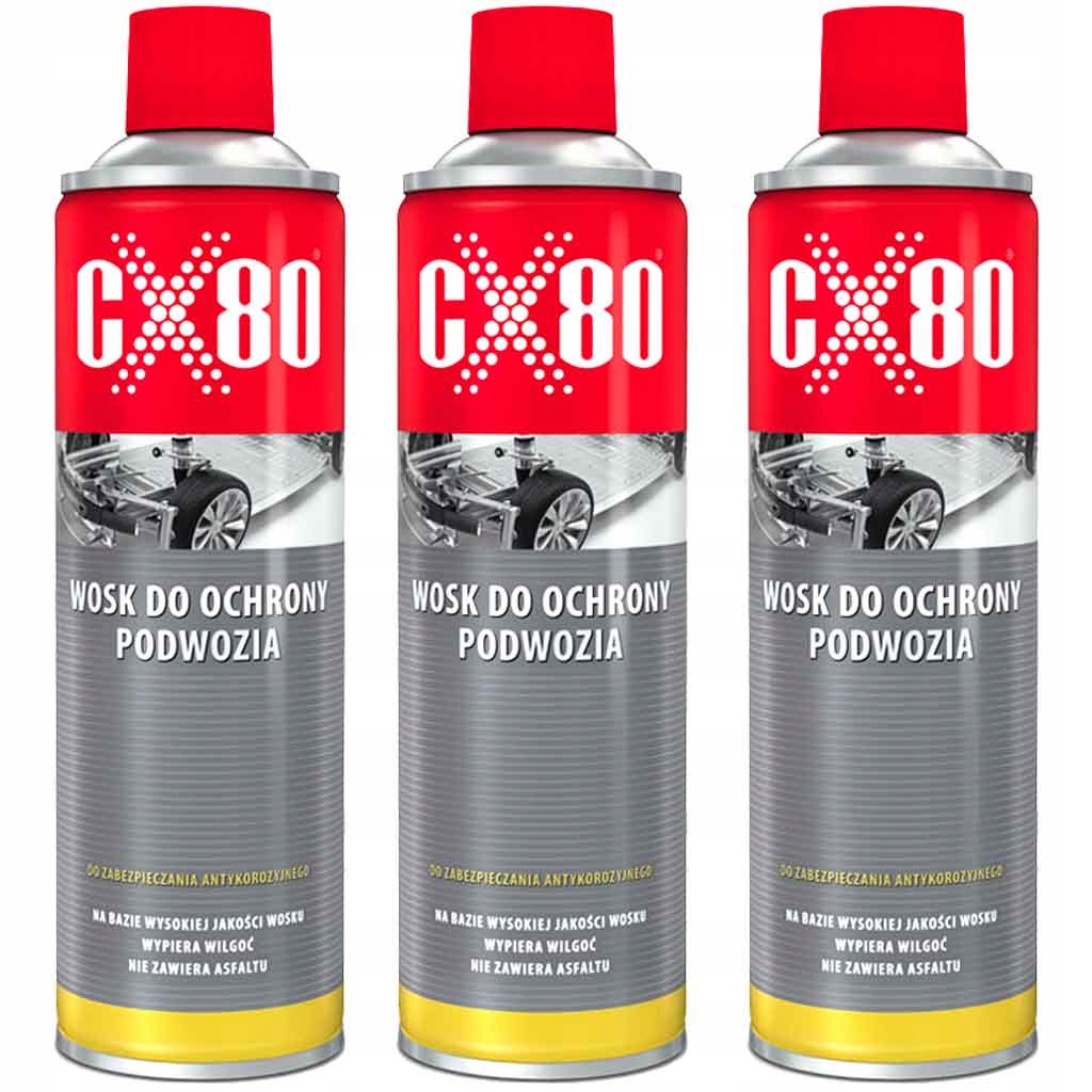

CX80 Wosk Do Ochrony Podwozia Przeciwkorozja 1,5L
