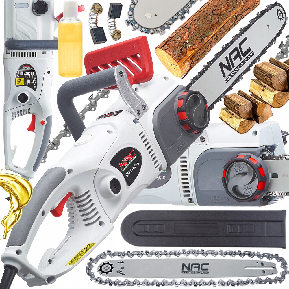 Nac Elektrická Reťazová Píla na drevo Sds 2200W CE22-NS-S