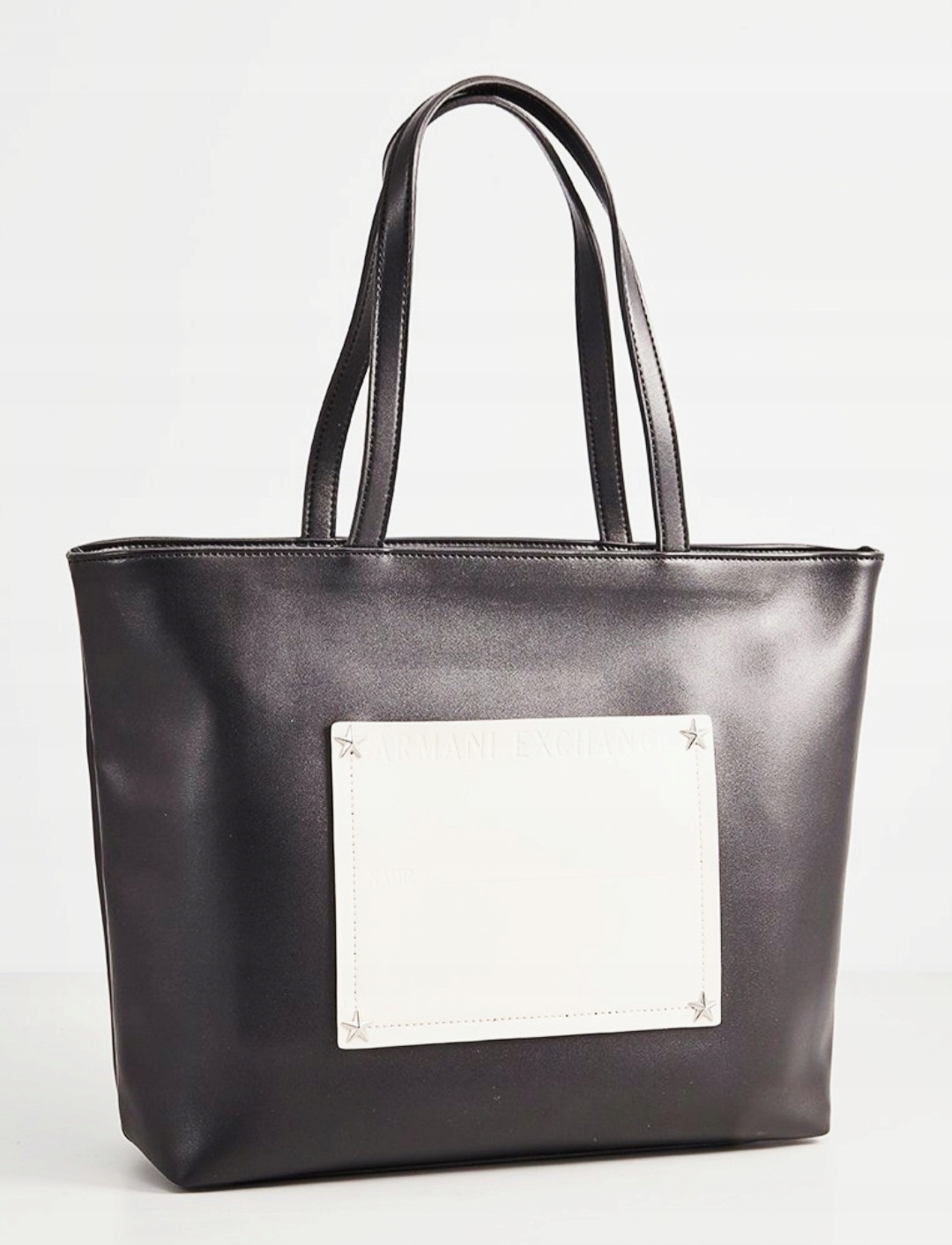 Armani Exchange Taška Shopper kabelka černá