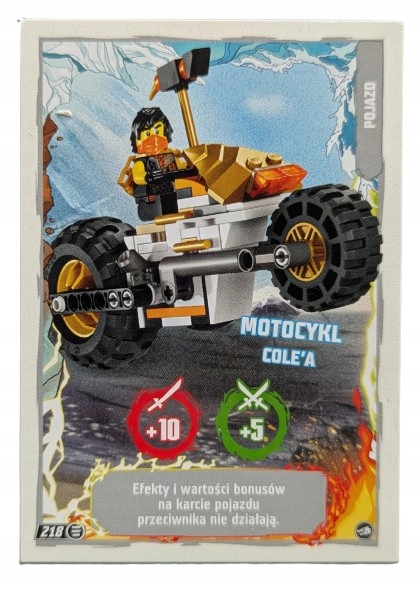 Karta Lego Ninjago Seria 10 Numer 218