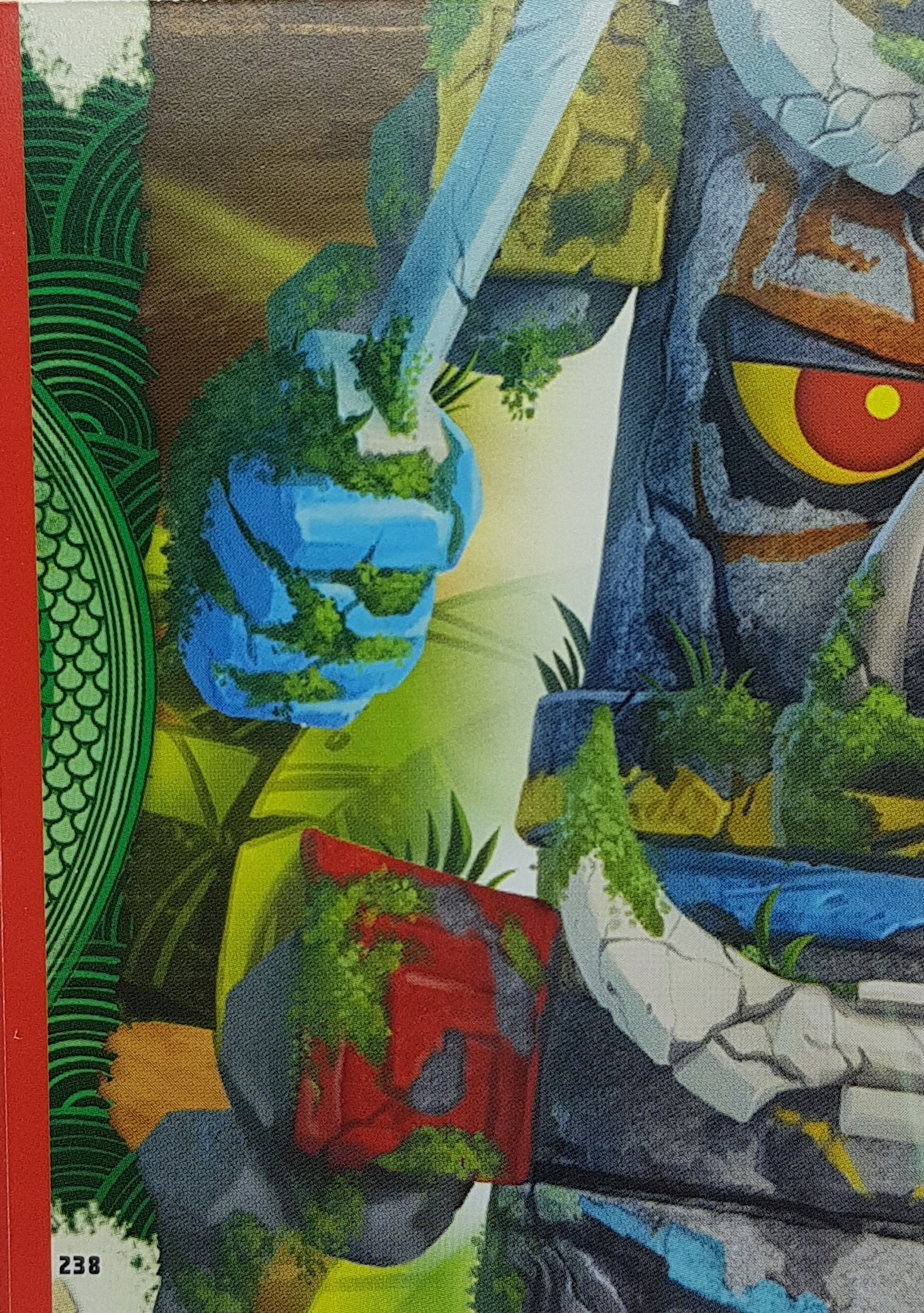Lego Ninjago Karta Puzzle Arena Seria 6 nr 238