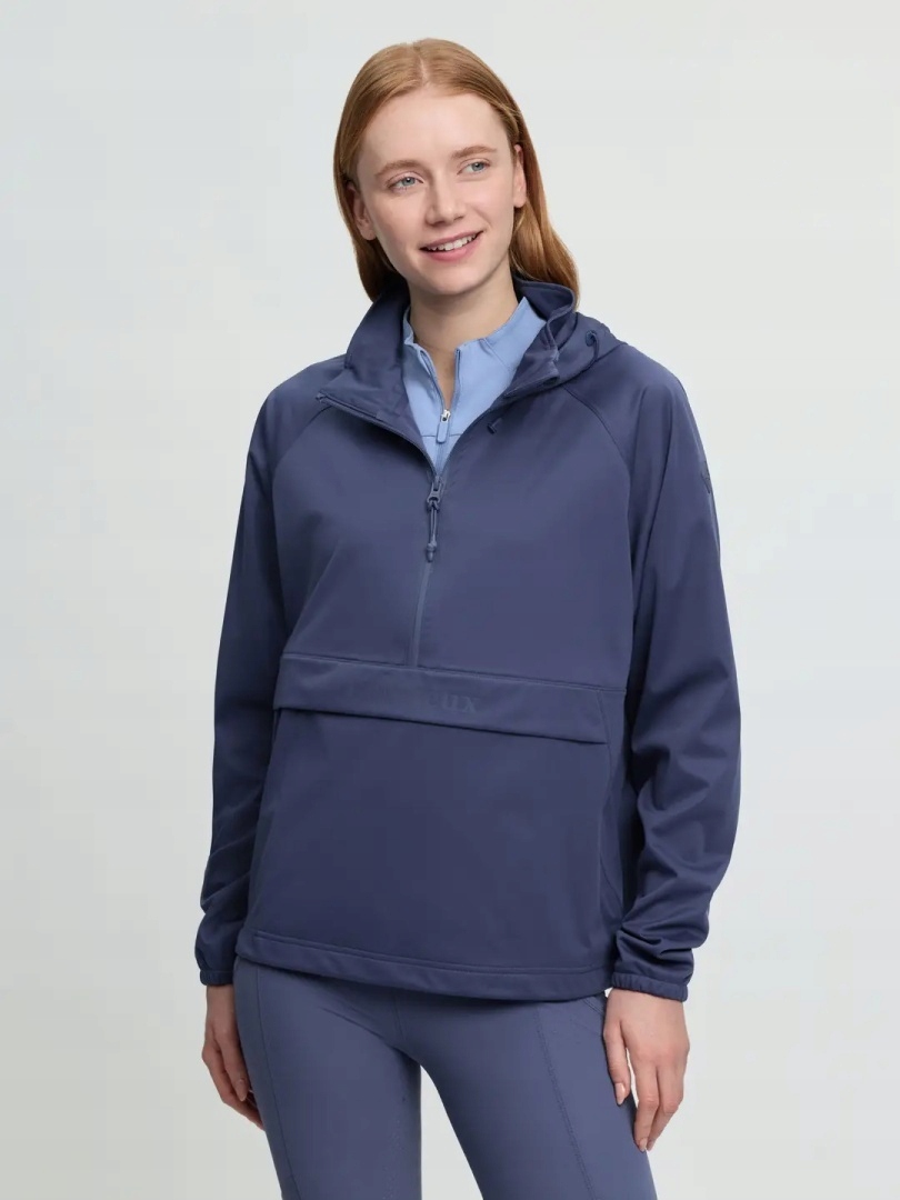 Kurtka wodoodporna LeMieux Perri Half Zip Waterproof Jacket-Niebieski r.M