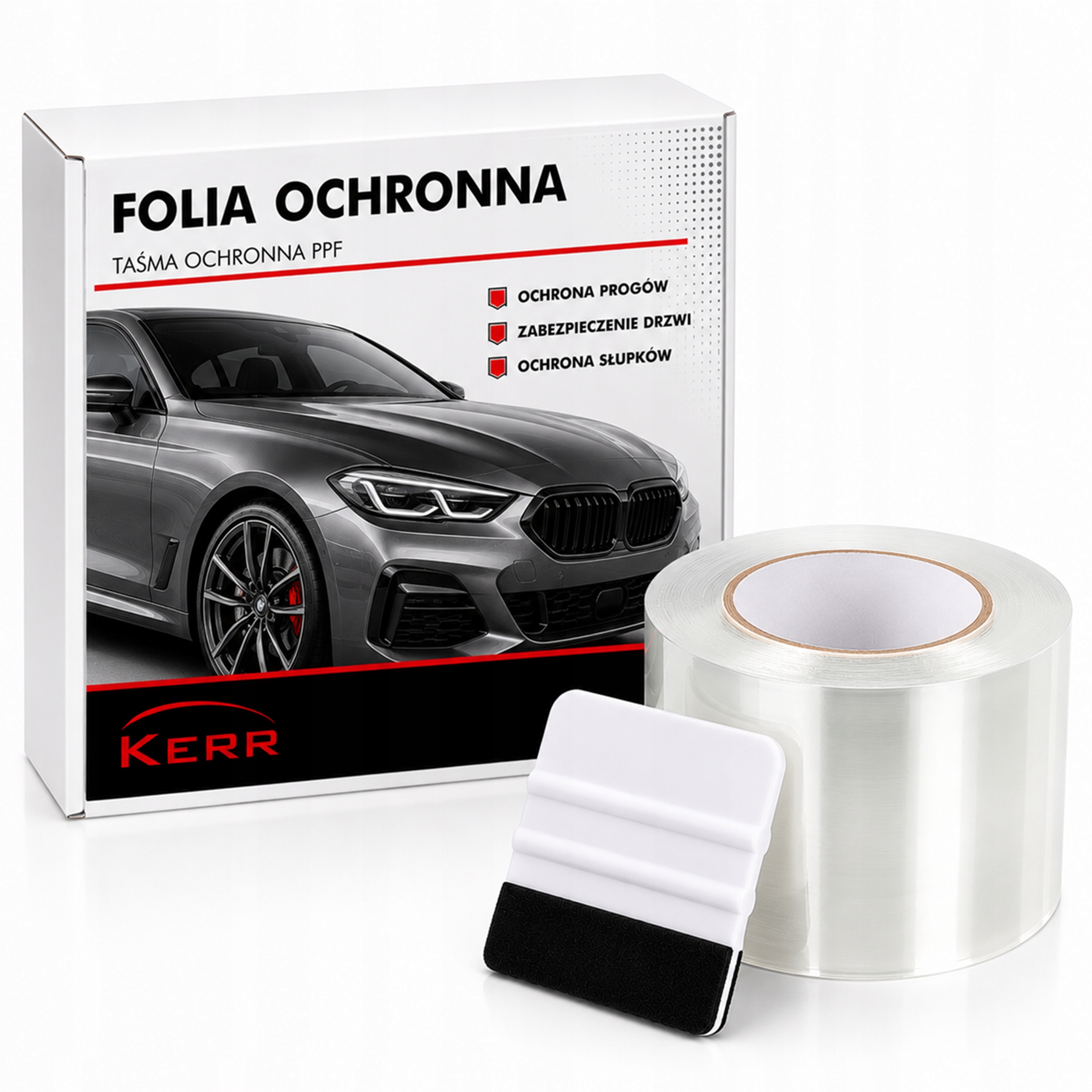 Folia Ochronna Ppf Na Rower 5cmx5M Taśma Bezbarwna Samoprzylepna Na Rame