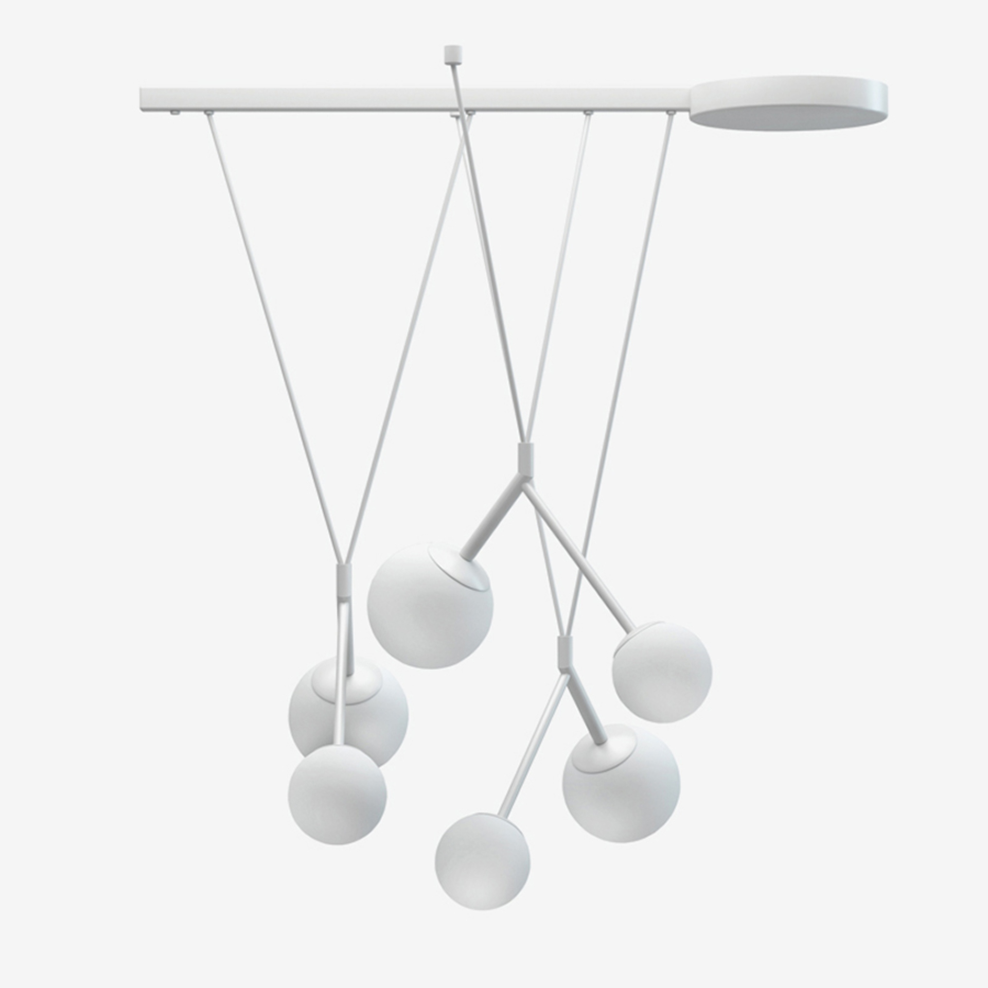 Lucis závěsné svítidlo Zed 58W Led 3000K sklo bílá opál ZL5.L1.Z100.60L Dal