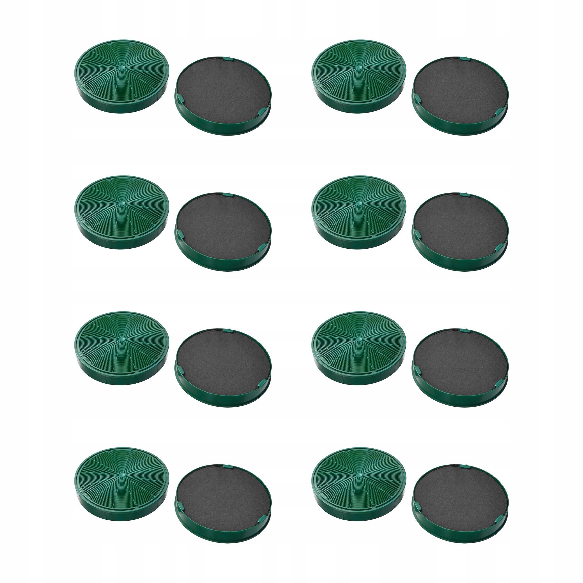 8 ks Filtr z dřevěného uhlí Nyttig Fil 500 2 kusů