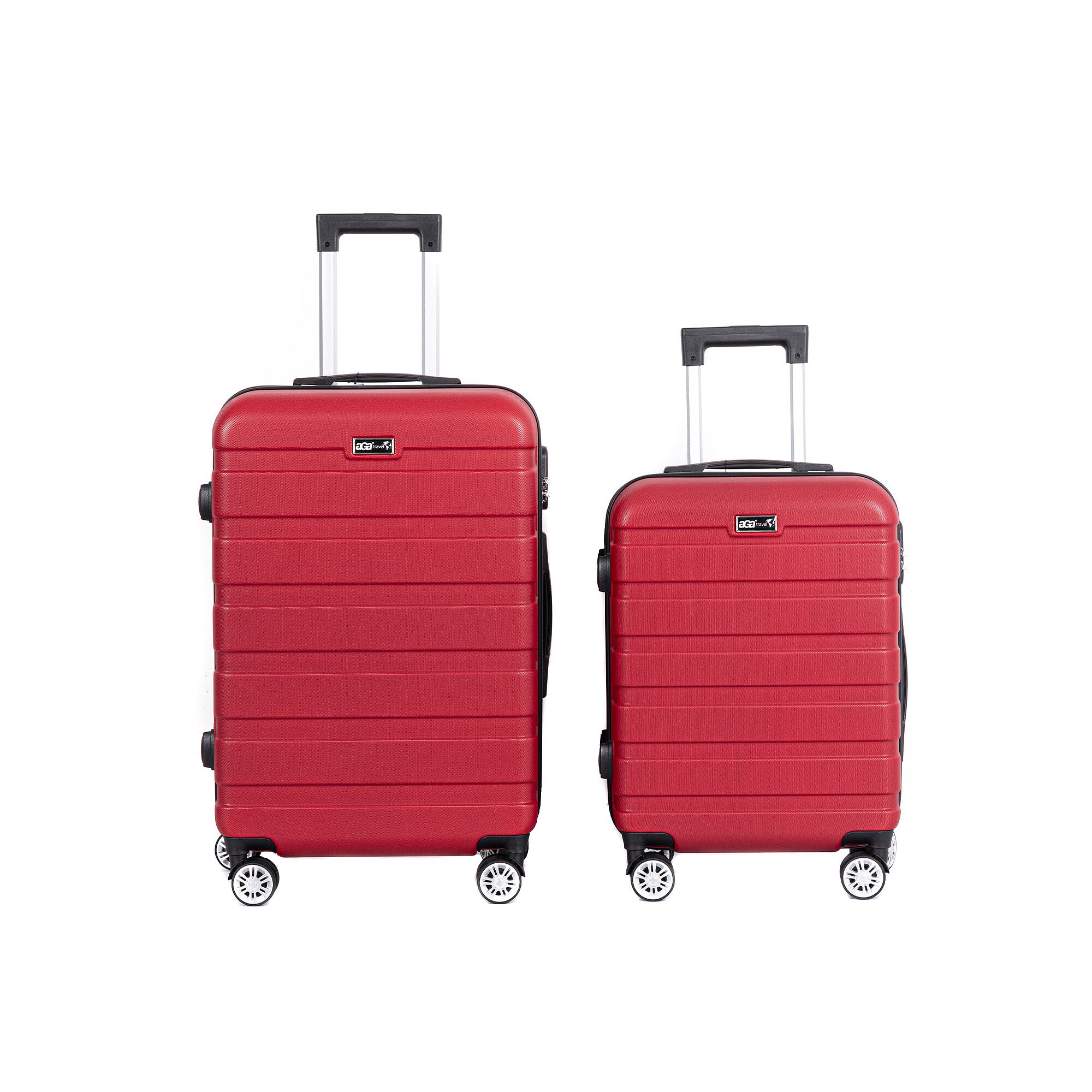 Aga Travel Sada cestovních kufrů MR4687 Červená