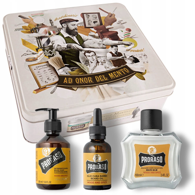 Proraso Wood & Spice zestaw do brody