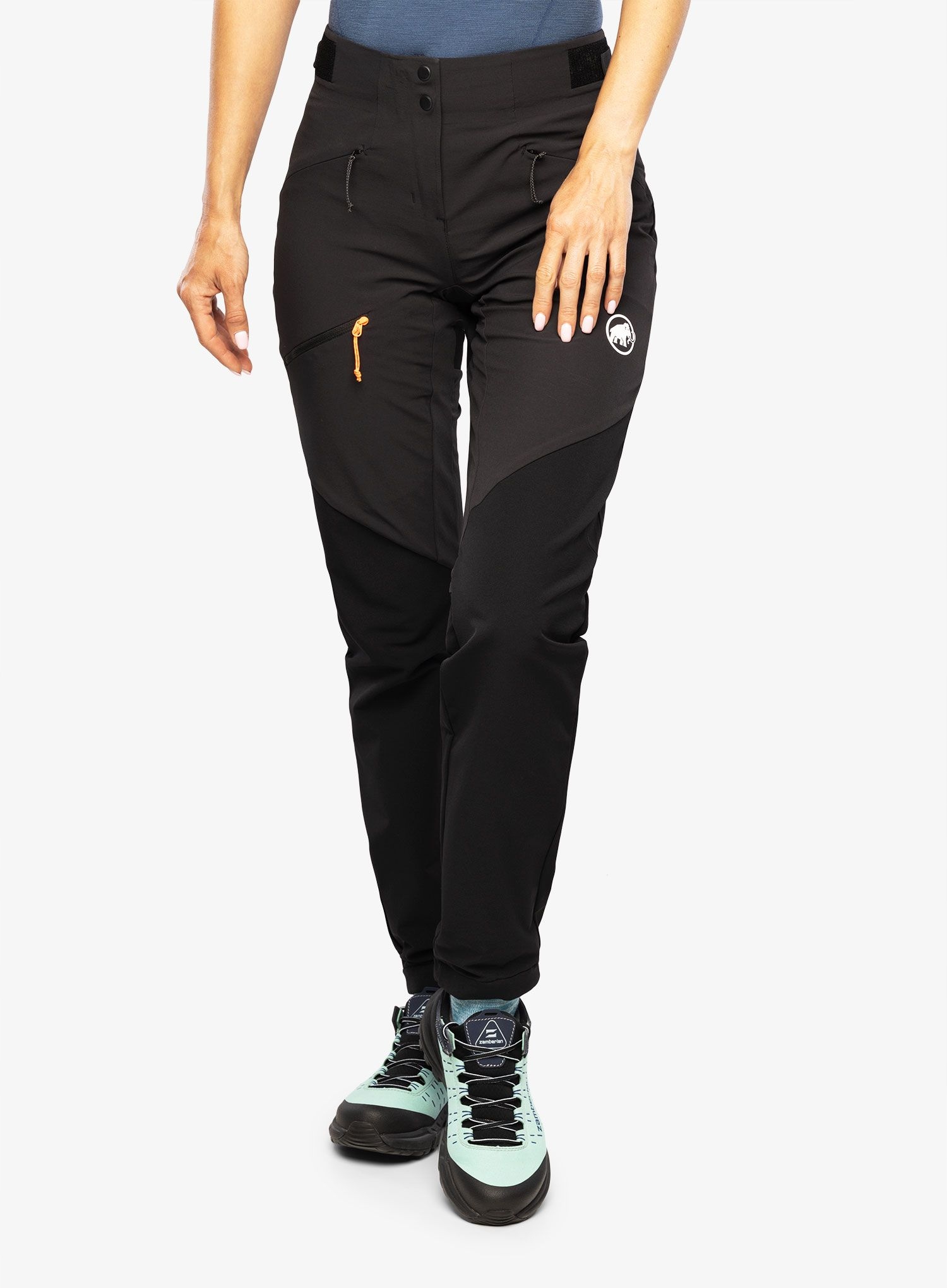 Spodnie softshell damskie Mammut Courmayeur So Pants black 42 (L)