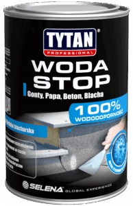 TYTAN WODA STOP 1 kg czarny