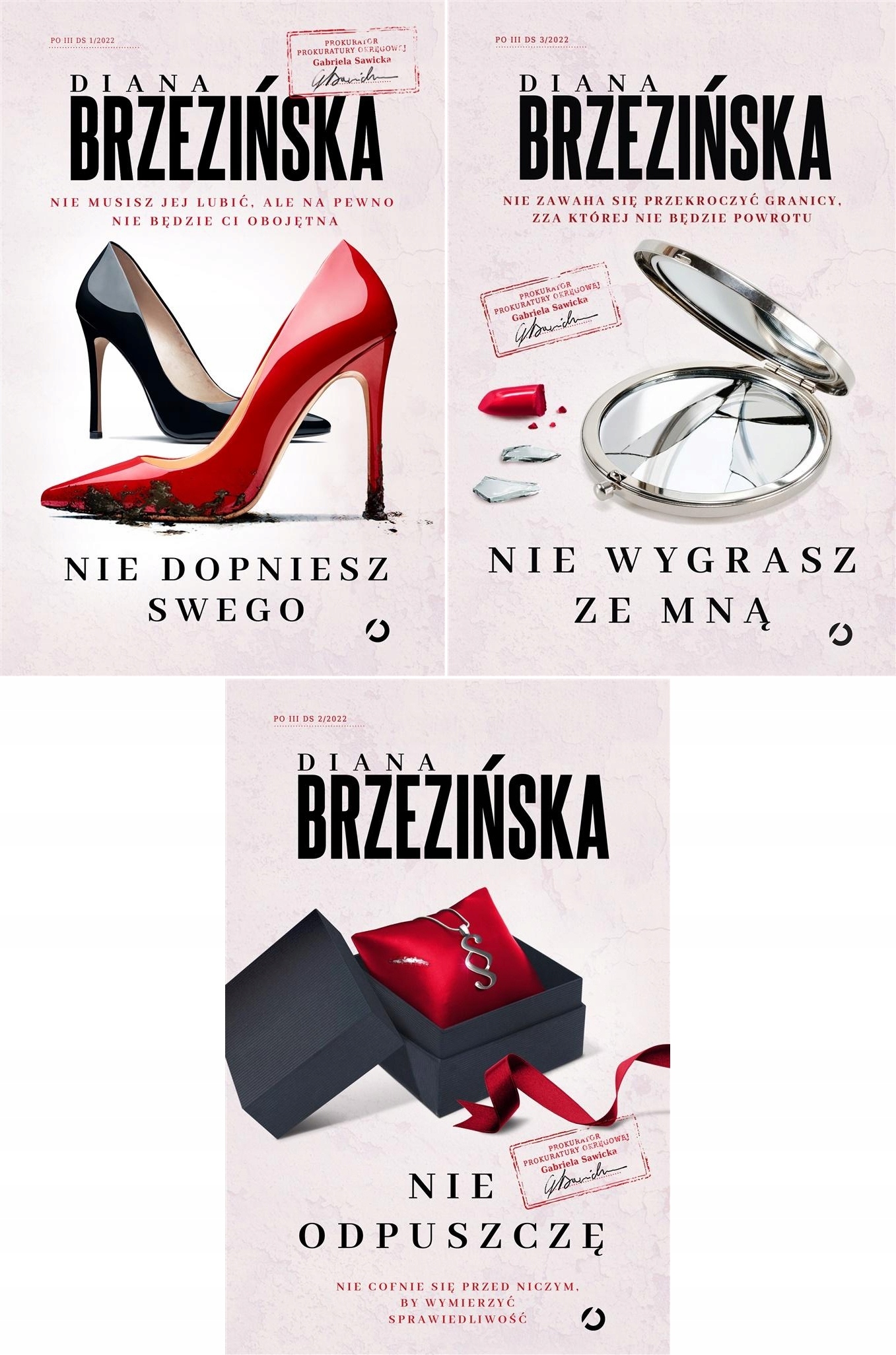 

Nie Wygrasz Ze Mną Tom 1-3 Diana Brzezińska