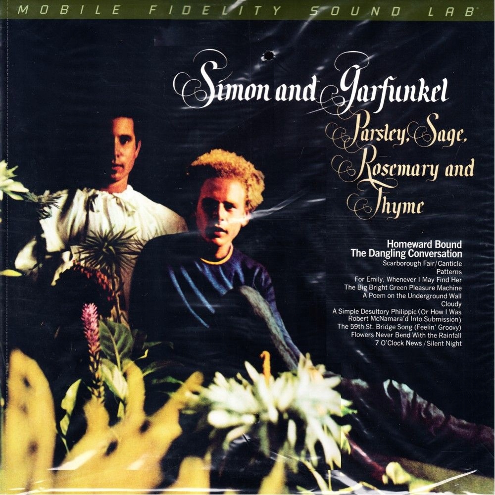 {{{ Simon & Garfunkel Parsley, Sage, Rosemary And Thyme (lp) Mfsl Usa