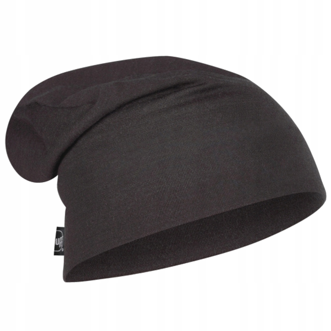 Buff Merino Heavyweight Beanie [uni] Čepice Unisex Vlna Černá