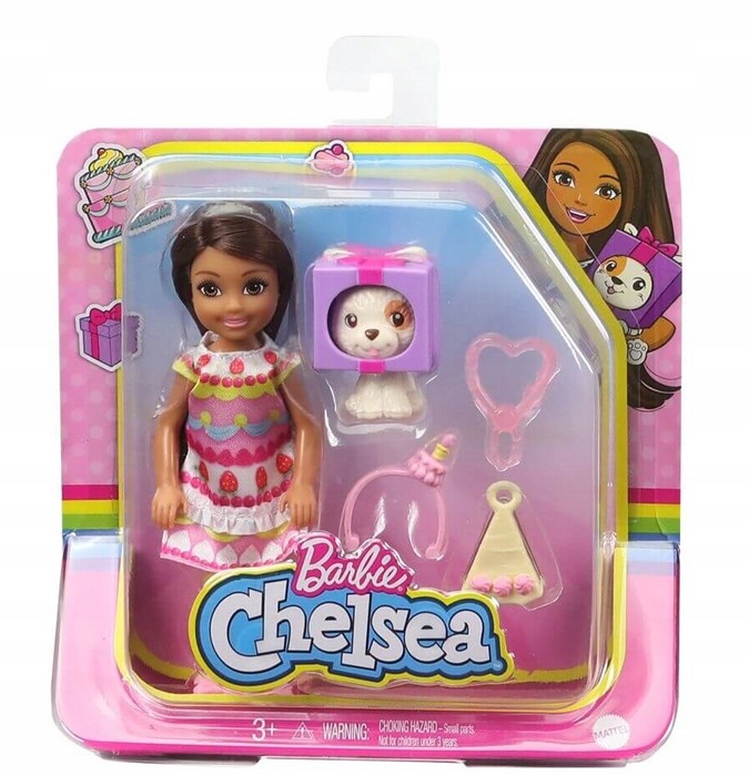 

Barbie Chelsea z Akcesoriami Zestaw Urodzin GRP71