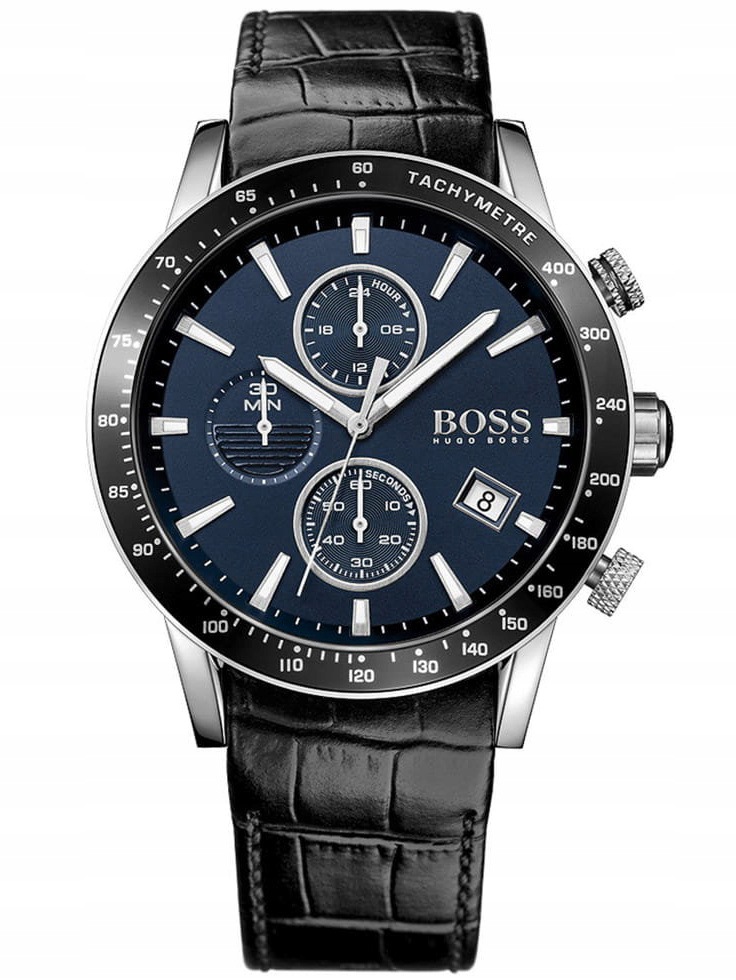 Pánské Hodinky Hugo Boss 1513391 Černý Chronograf 50M Dárek Pro Kluka