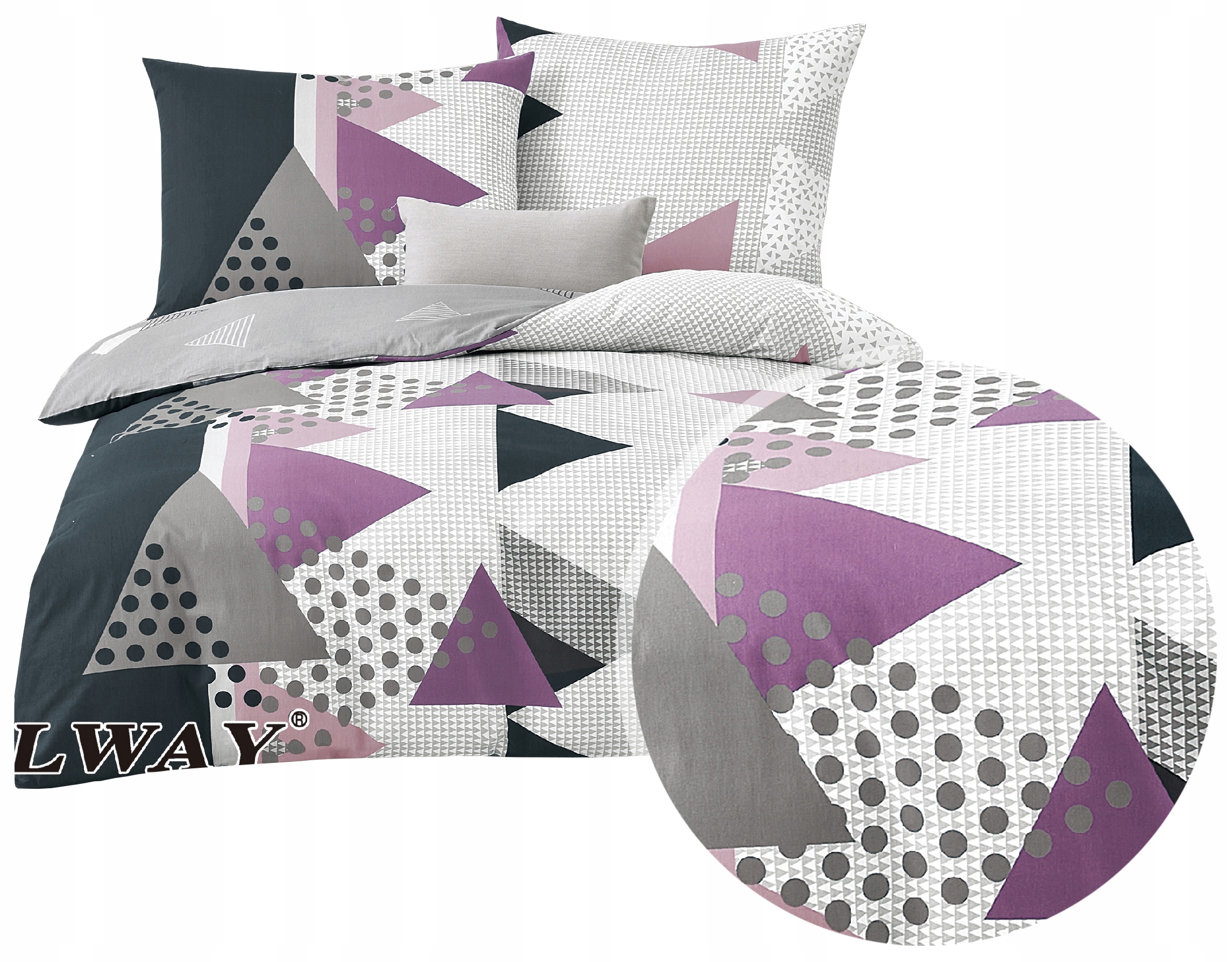 Pościel 160x200 satyna bawełniana Elway 5030 100% Bawełna Nowe