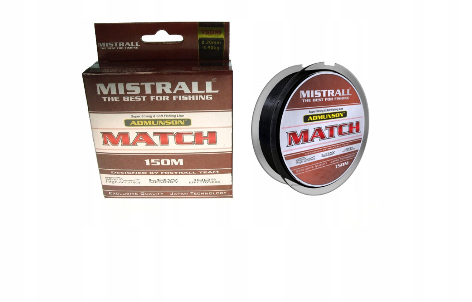 

Żyłka Mistrall Admunson Match 0,16 mm 150m
