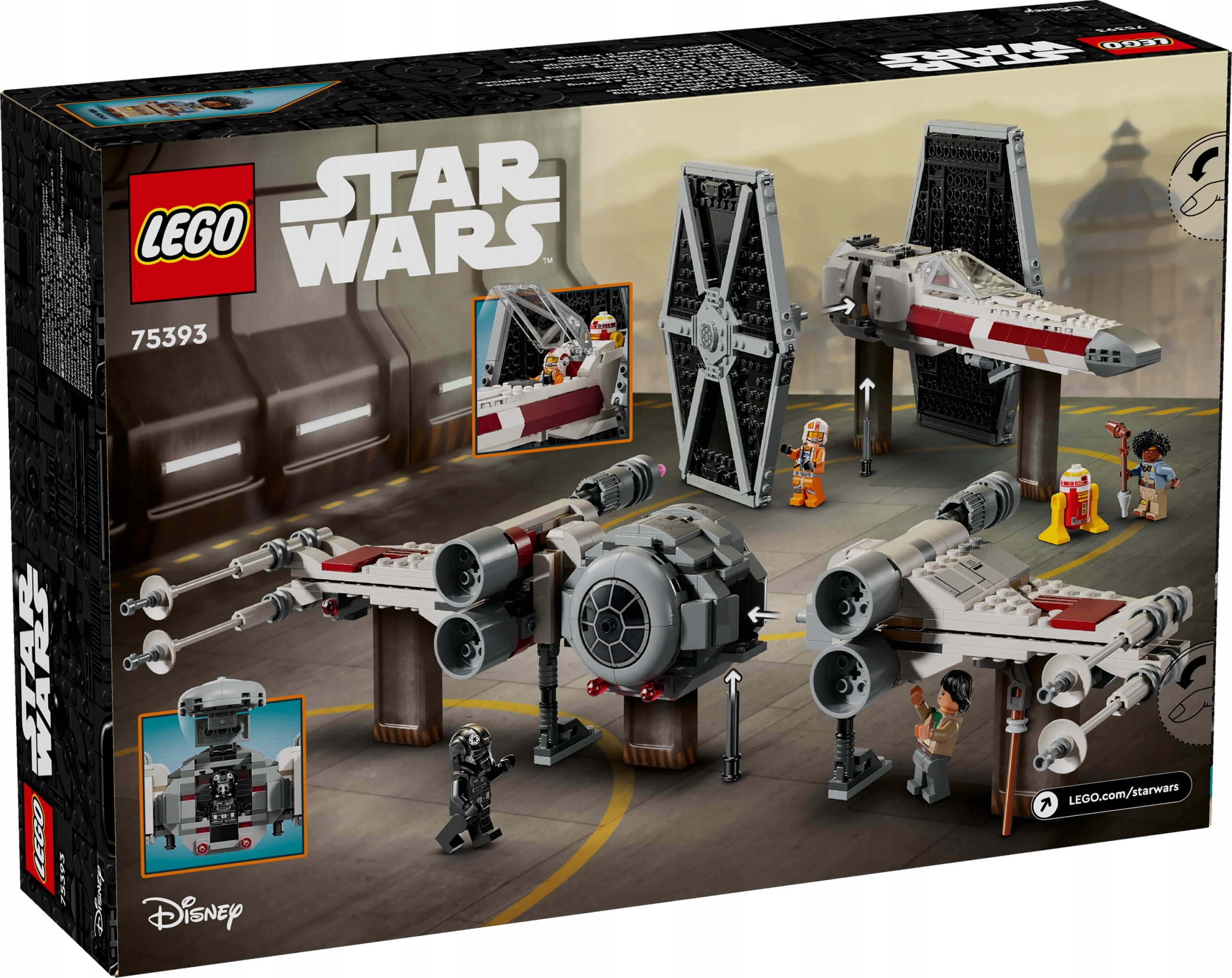 Lego Star Wars 75393 Stíhačka Tie a X-wing Combo sada
