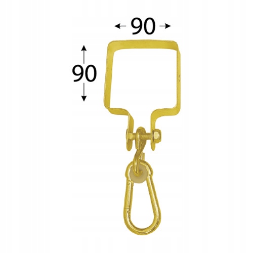 Mocowania huśtawki MHK 90 Rodzaj mocowanie