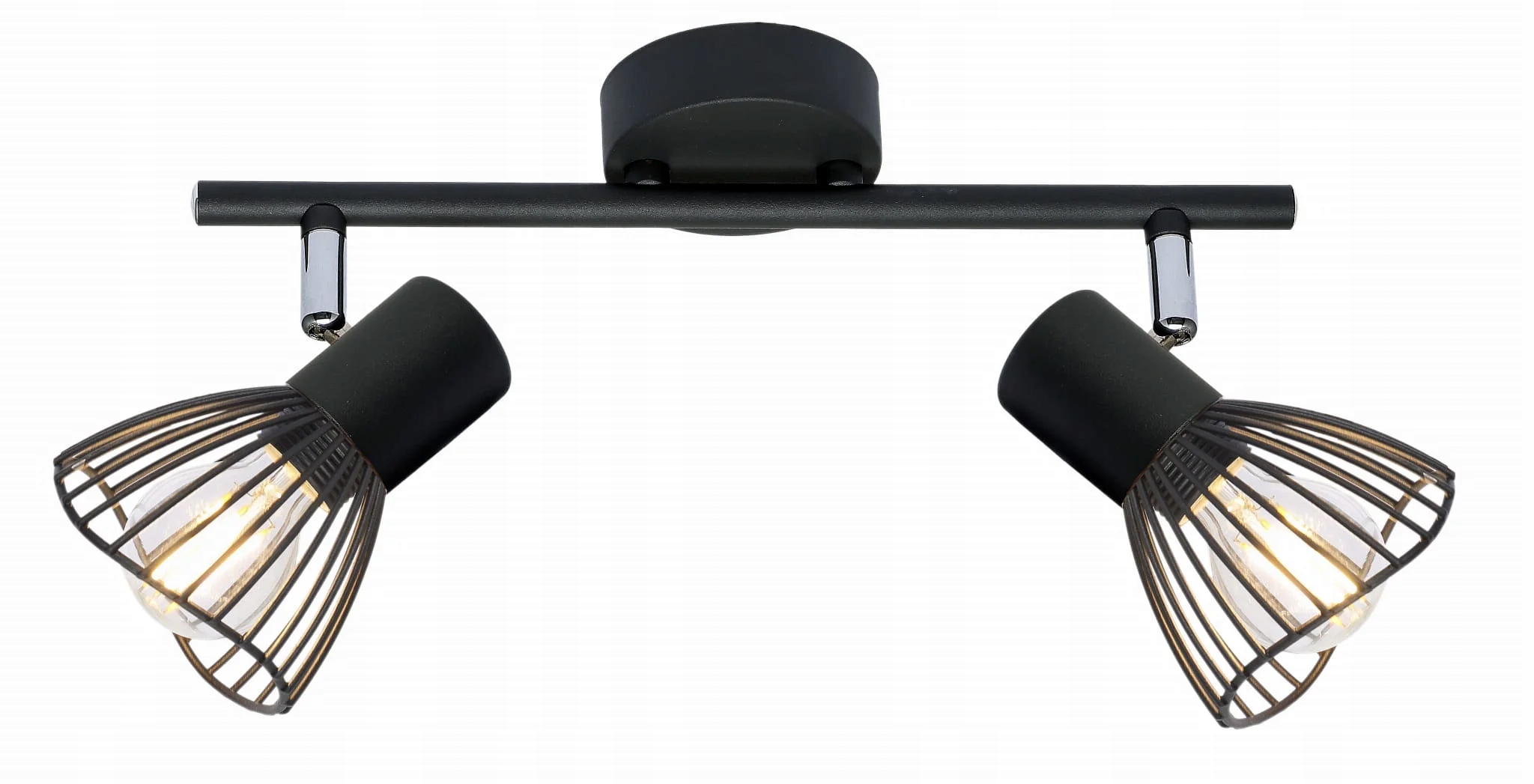 Candellux Fly 92-61898 Stropní svítidlo 2xE14 černé kovové IP20