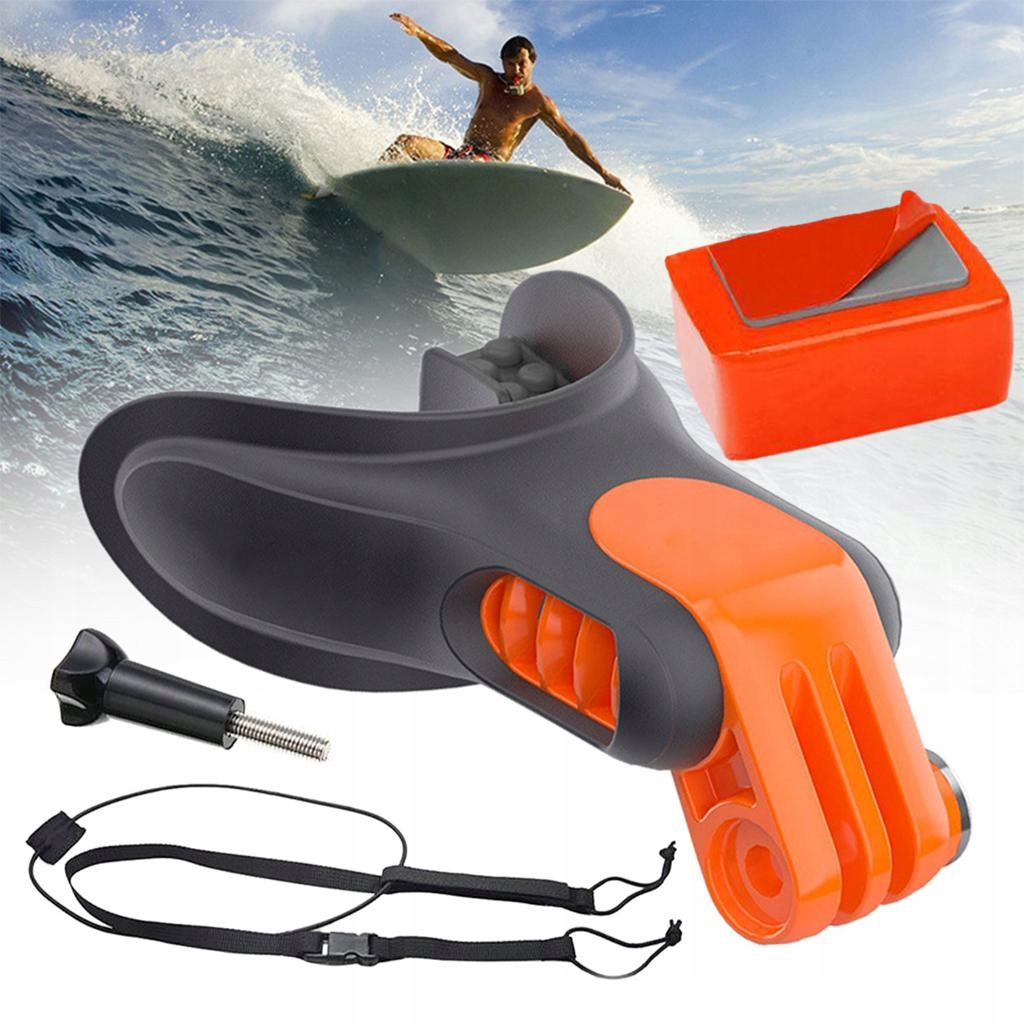 Surf Dummy Bite Teeth Braces Holder Zestaw do montażu na ustach dla GoPro Package B Marka bez marki