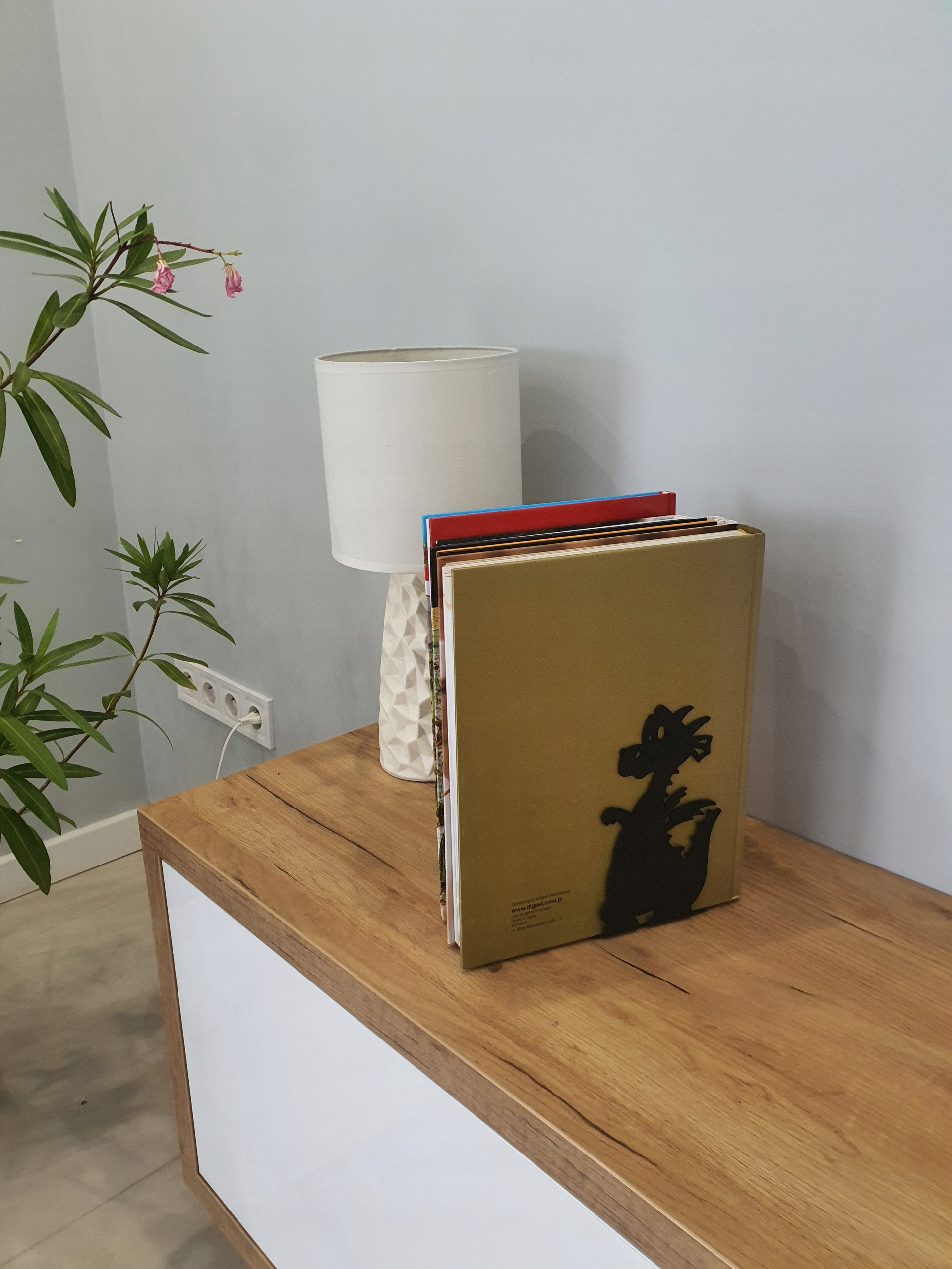 Podpórka do książek SMOK 180x110 mm Marka Gamet