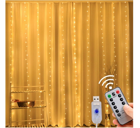 LAMPKI WISZĄCE 6X3 BIAŁA KURTYNA LED SOPLE LEDOWE Zasilanie sieciowe