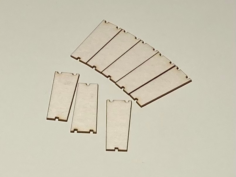 

Płyty drogowe trapezowe 60 szt. Tt 1:120