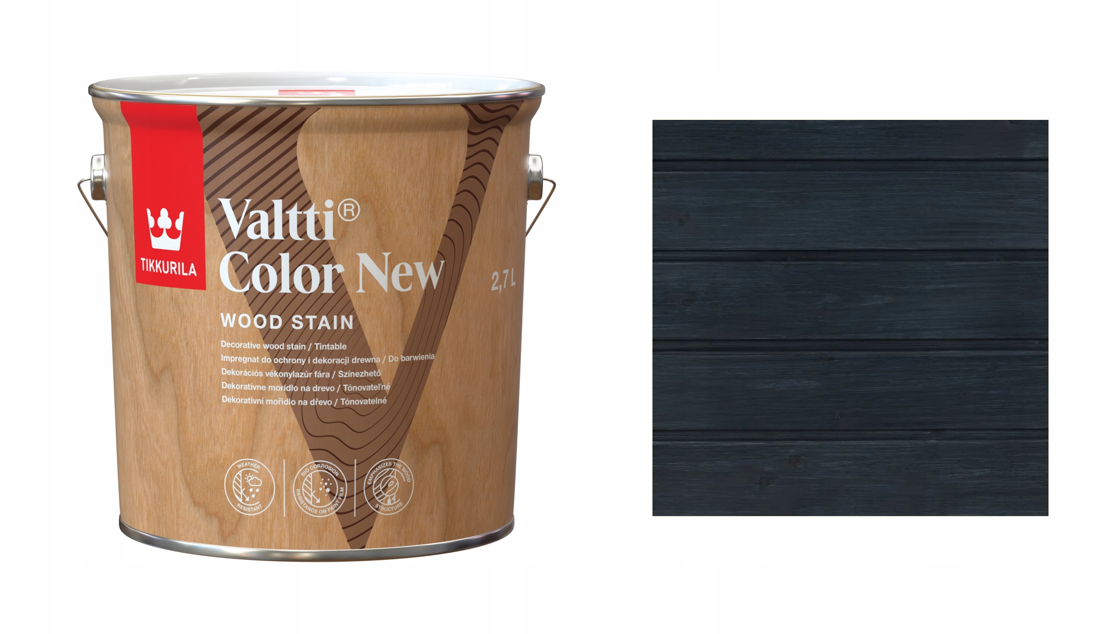Tikkurila Valtti Color New 2,7L 244A Deep Waters Ochranný Impregnát