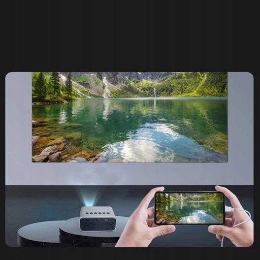 MINI PROJEKTOR DOMOWY PRZENOŚNY RZUTNIK LED USB Producent inny