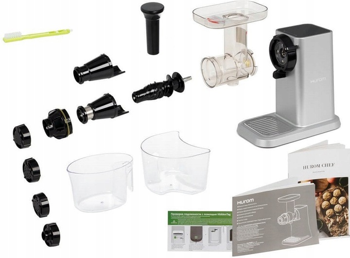 Wyciskarka wielofunkcyjna HUROM Du Chef Prędkość ślimaka 64 obr./min