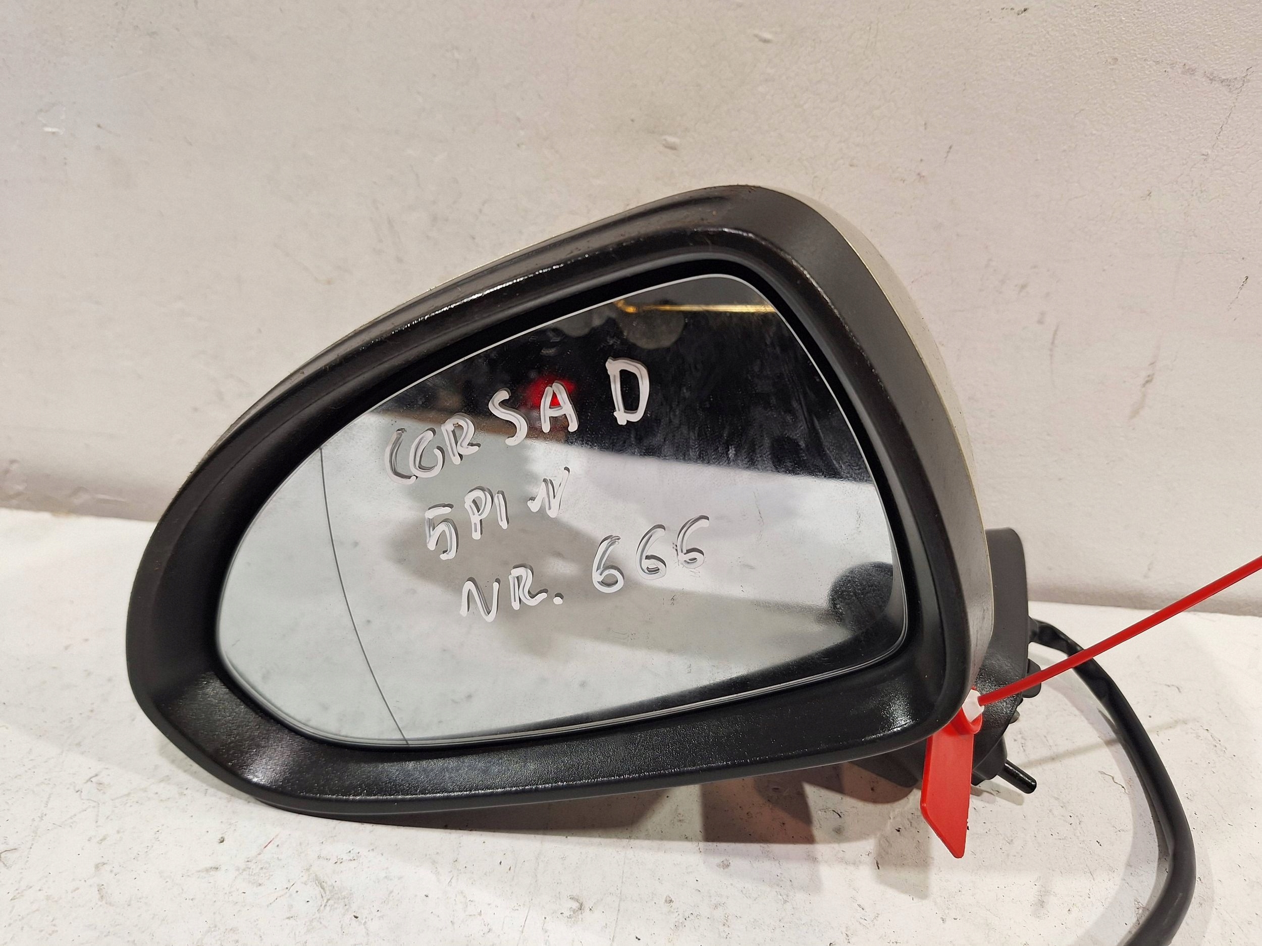 mirror exterior left OPEL CORSA D 5 PIN 06
