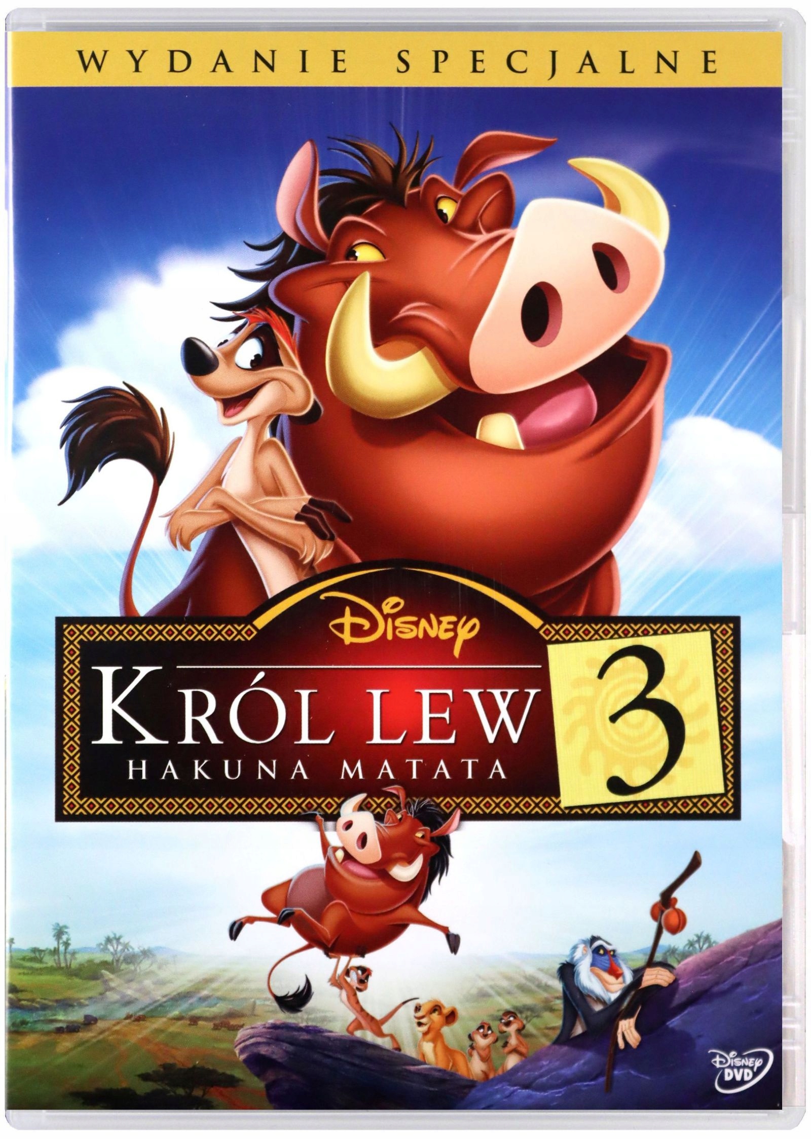 Król Lew 3: Hakuna Matata Disney [DVD]