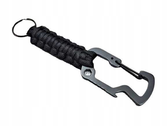 Brelok z karabińczykiem i linką multitoolM003