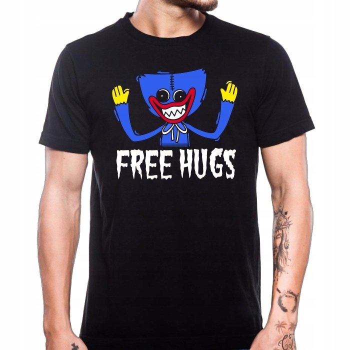 

Koszulka Hoggy Woggy Maskotka Free Hugs T-shirt