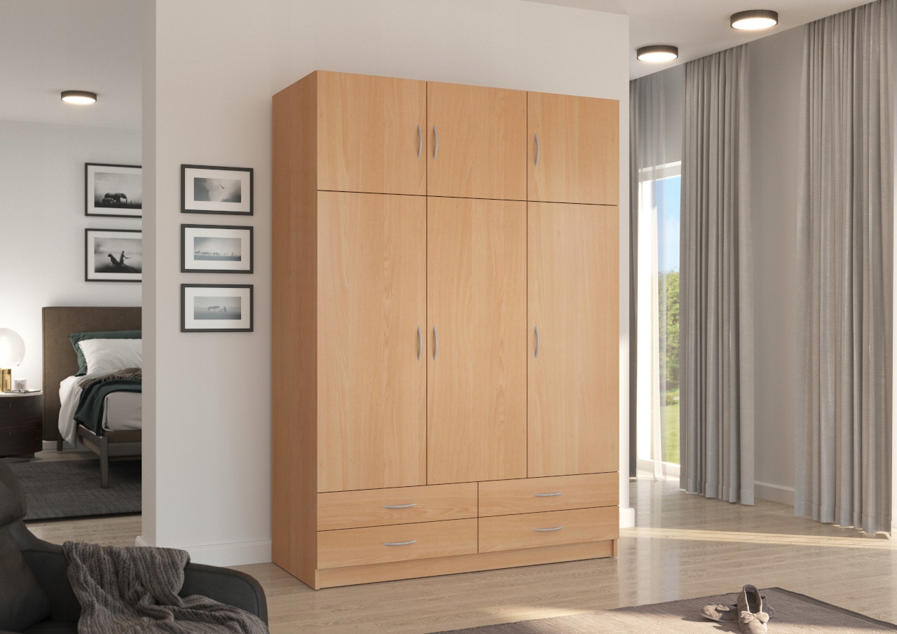 Szafa ODILLO dąb lefkas Szerokość 135 cm