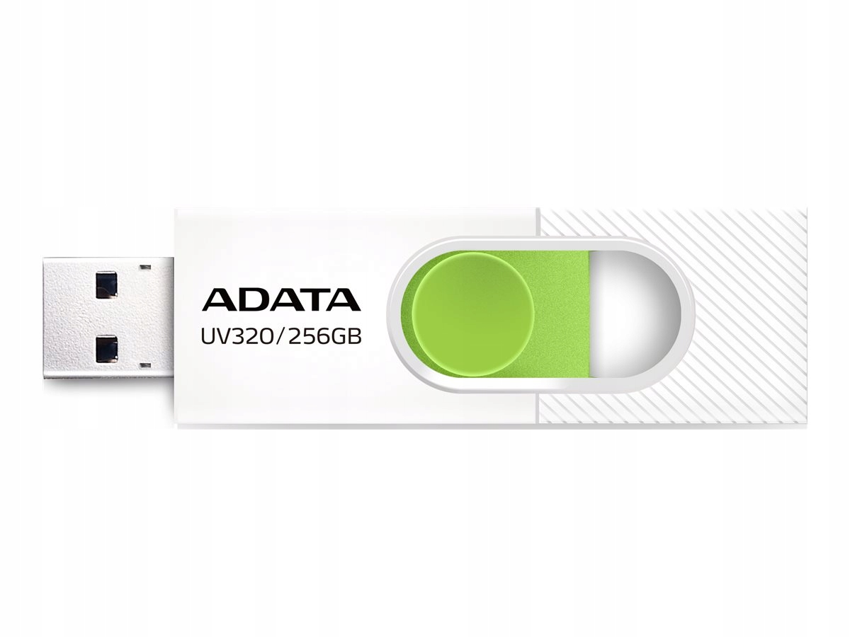 Adata Pamięć Usb UV320 256 Gb biało-zielony
