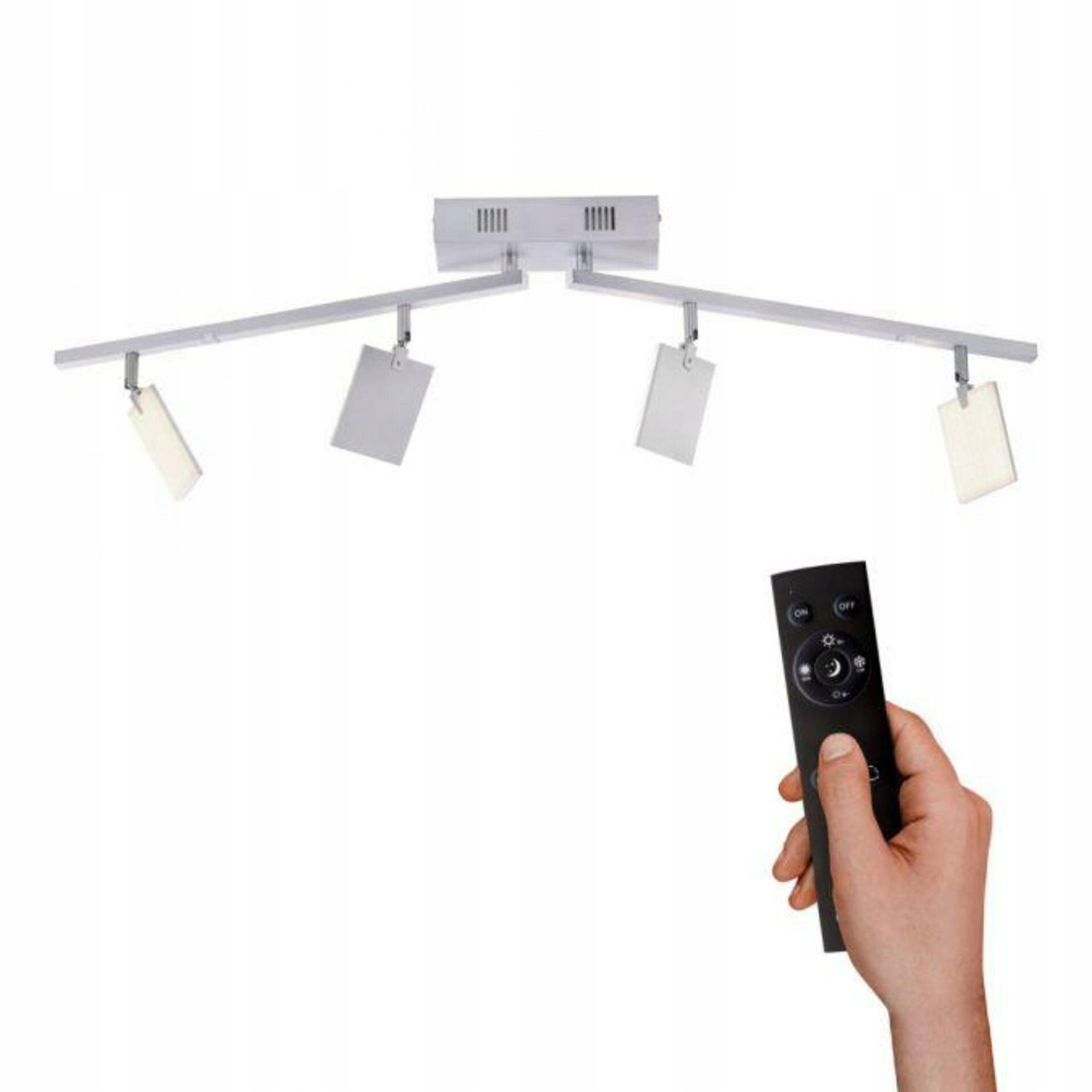 Paul Neuhaus Pure-mira Led stropné svietidlo biele, stmievateľné, Cct, pamäť 2