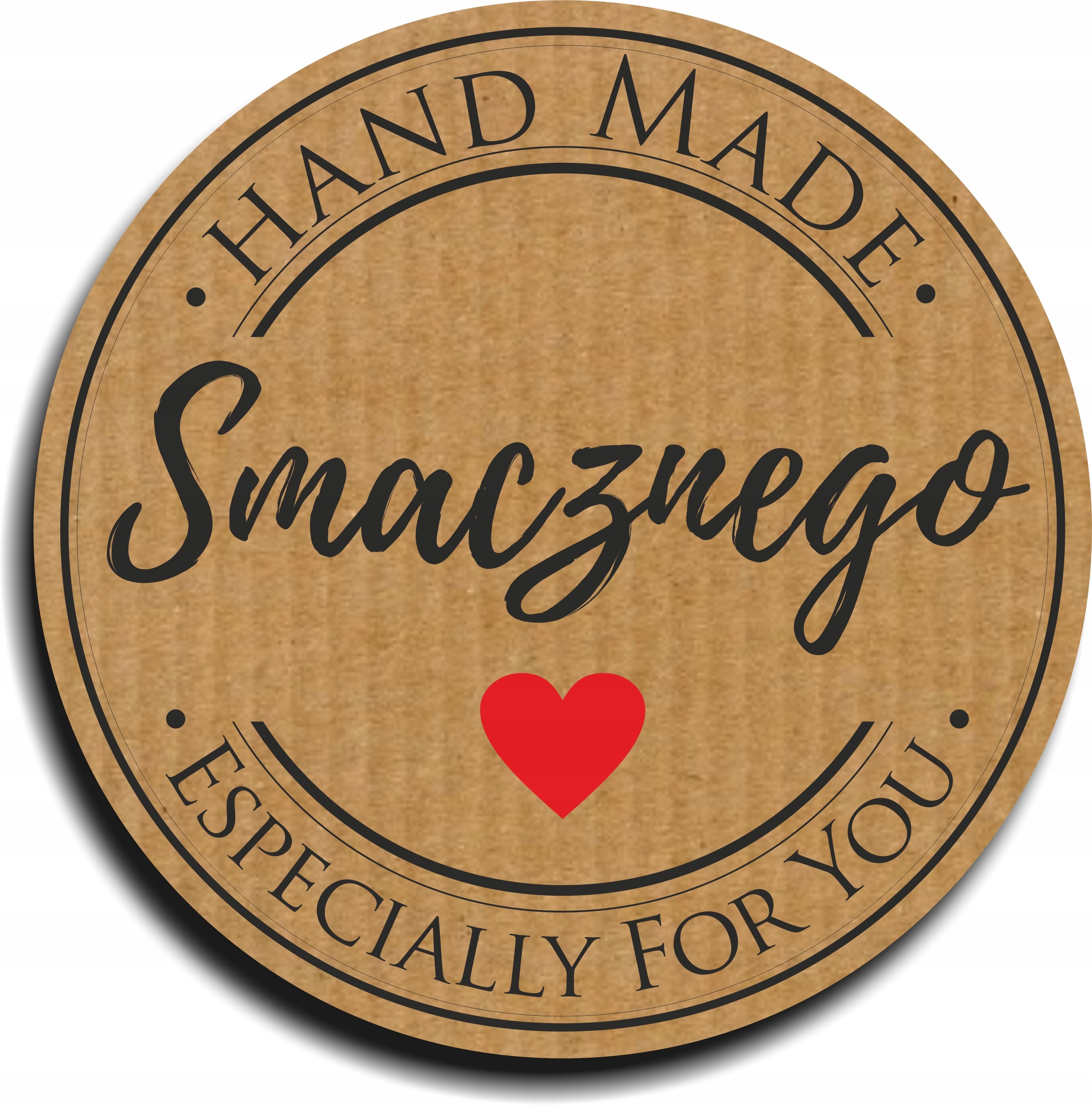 

Naklejki Hand Made Smacznego 45mm 100szt