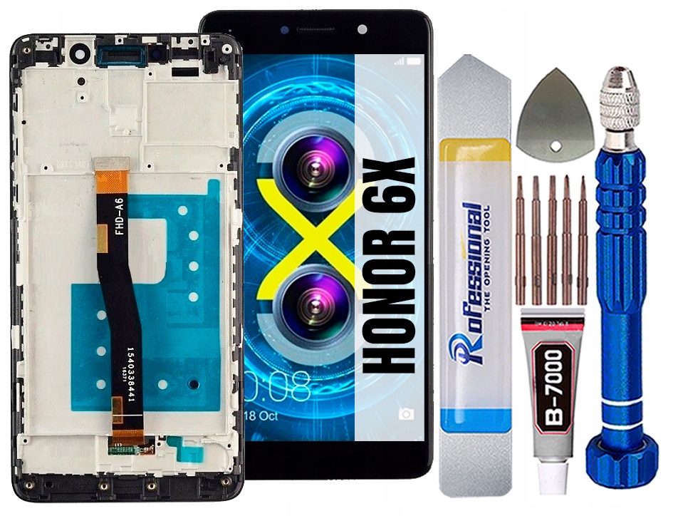 Displej Do Huawei Honor 6X LCD Obrazovka Rámeček