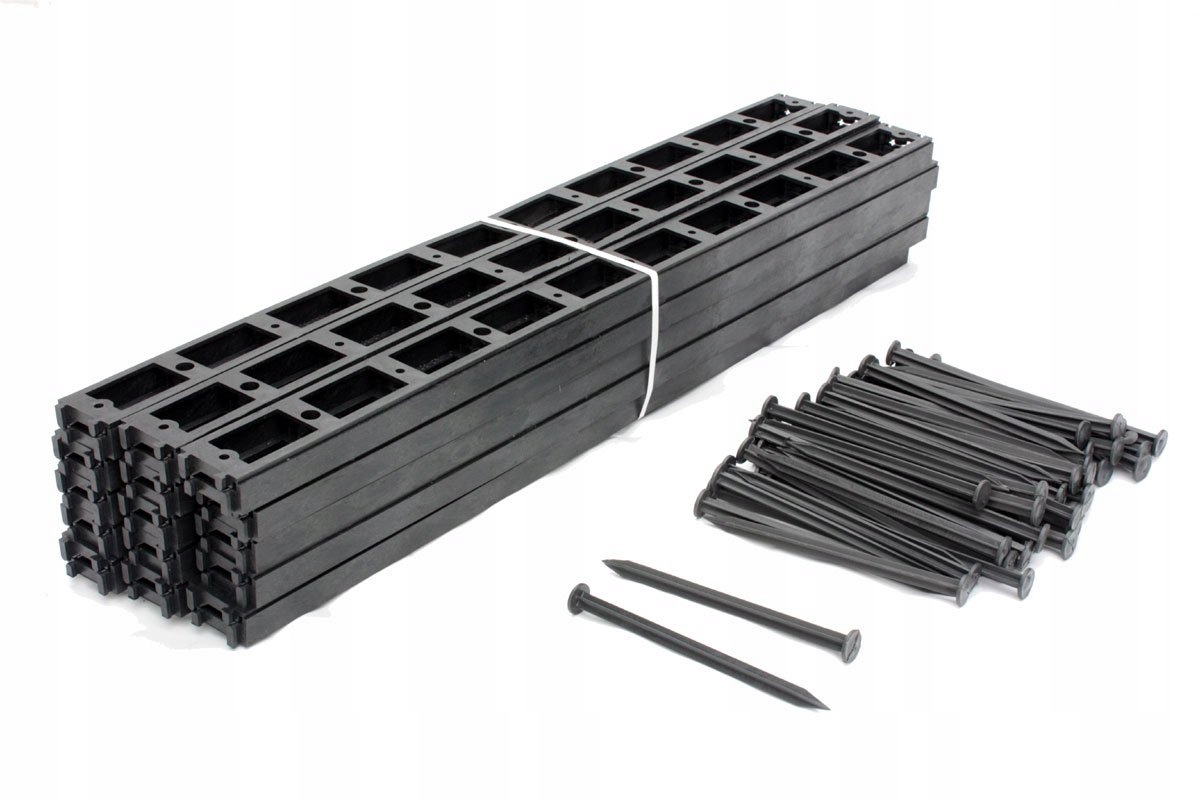 

Obrzeże Ekobord Mini 27mmORYGINAL 30 szt+ 60 kotew