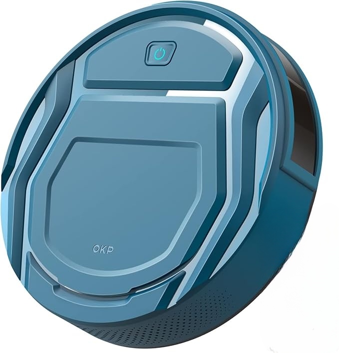 Robotický vysavač 2200 Pa Wi-Fi Samonabíjecí Zelený MiniOKP K2P