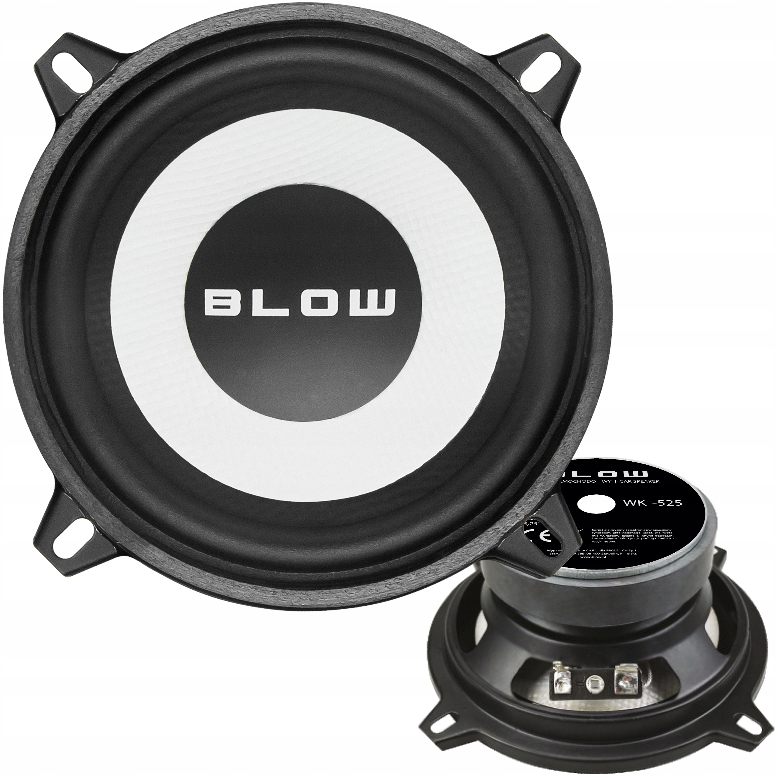 

Głośnik samochodowy basowy woofer Blow 130W 130mm