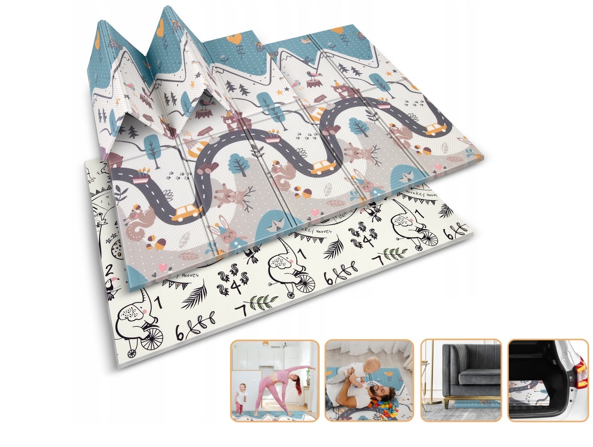 MATA PIANKOWA DLA NIEMOWLĄT NUKIDO MATA PIANKOWA